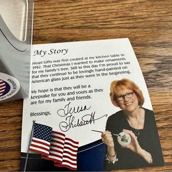 Heart Gifts by Teresa Inc. Hand Painted Ornament Expecting Parents To Be‎ - Picture 2 of 10